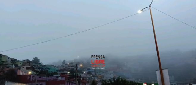 Desciende a 6 grados la temperatura en San Crist&oacute;bal