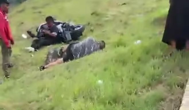 Dos jóvenes resultan heridos en Chamula
