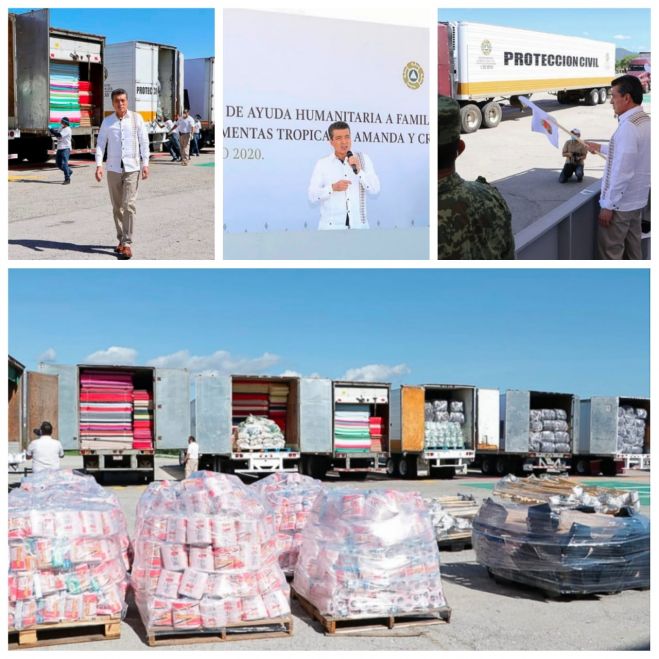 Destaca Rutilio Escand&oacute;n apoyo de las Fuerzas Armadas a trav&eacute;s de planes DN-III-E y Marina