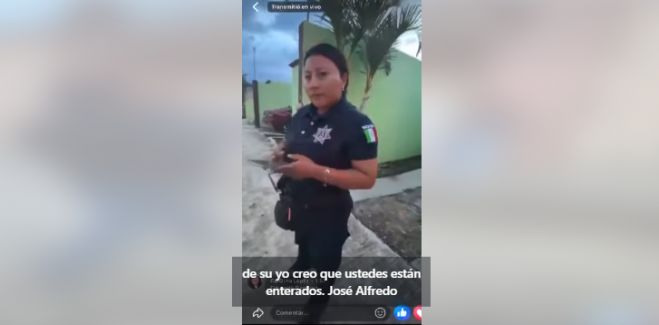 Joven denuncia omisi&oacute;n de autoridades tras accidente en Ocosingo