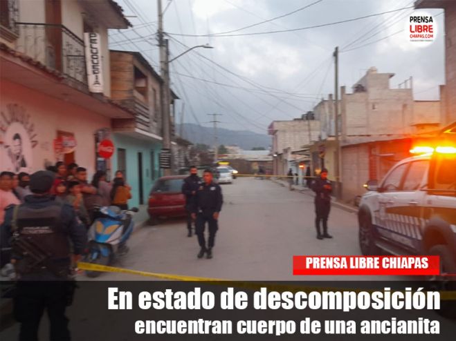 En estado de descomposici&oacute;n encuentran cuerpo de una ancianita