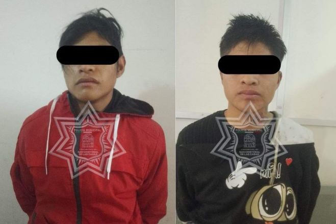 Detienen a dos j&oacute;venes por disparos y da&ntilde;os en San Crist&oacute;bal de Las Casas