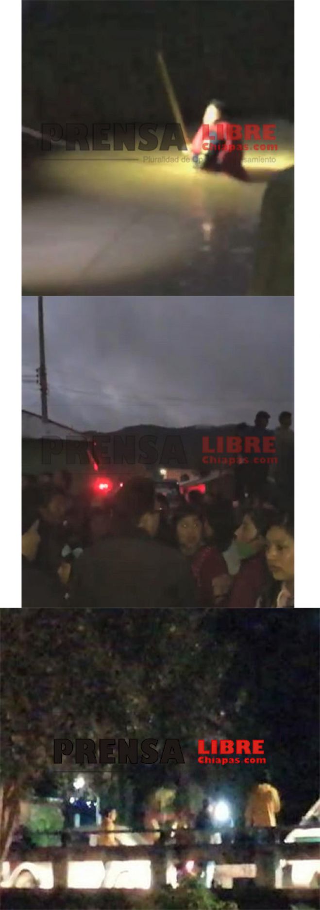 INTENSIFICAN BÚSQUEDA DE UNA MENOR QUE CALLÓ AL RÍO AMARILLO