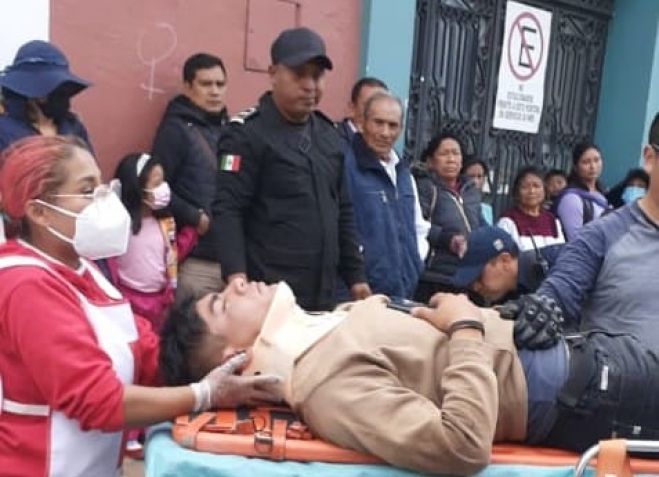 Joven gravemente lesionado al derrapar su motocicleta 