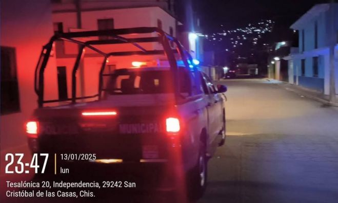 Se intensifican operativos en la zona Norte de San Crist&oacute;bal.