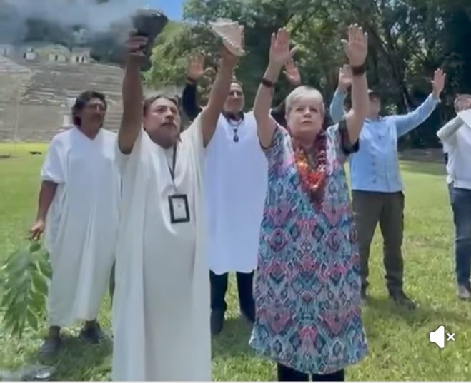 Eduardo Ram&iacute;rez y Alicia B&aacute;rcena fortalecen conservaci&oacute;n de la Selva Lacandona