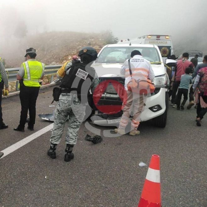 Accidente en el tramo Tuxtla -San Cristóbal deja una persona sin vida.