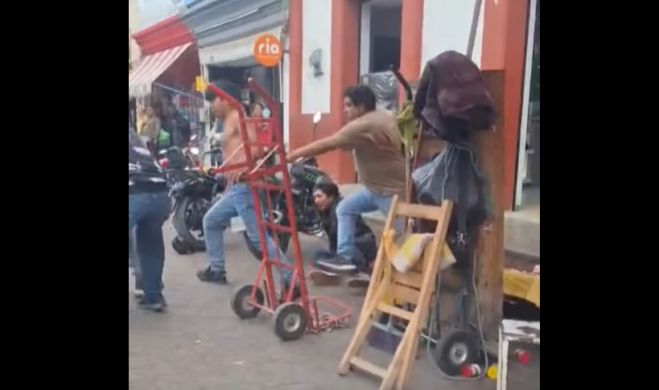 Violenta ri&ntilde;a en el Cerrillo desata movilizaci&oacute;n policiaca