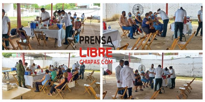 Inicia aplicaci&oacute;n de vacuna contra la Covid-19 a personas de 50 a 59 a&ntilde;os en San Crist&oacute;bal de Las Casas