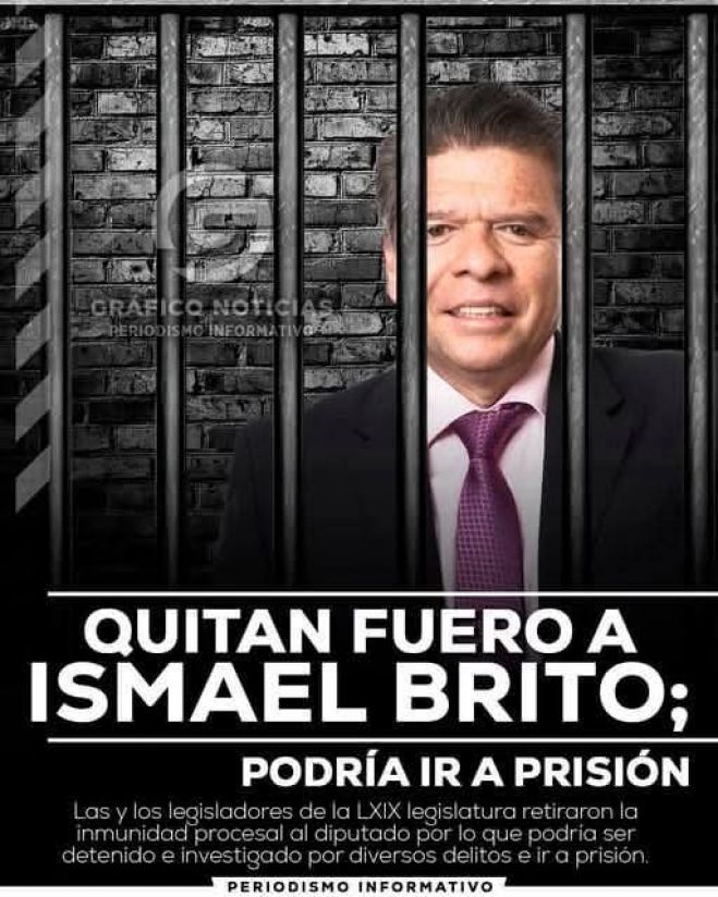 APRUEBA EL CONGRESO DEL ESTADO DE CHIAPAS, RETIRAR FUERO A ISMAEL BRITO PARA QUE SEA INVESTIGADO Y SANCIONADO POR DIVERSOS DELITOS.