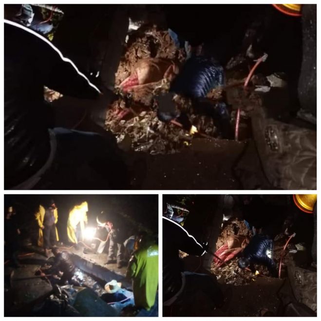 CUATRO MUERTOS DEJA UN DESLAVE EN SAN JUAN CHAMULA