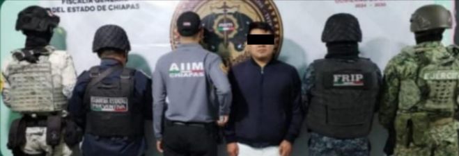 Grupo Interinstitucional aprehende a presunto responsable de feminicidio en grado de tentativa