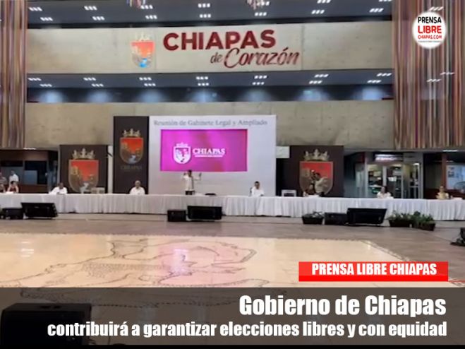 &bull; En reuni&oacute;n de Gabinete, convocan a las y los servidores p&uacute;blicos a abstenerse de participar en las campa&ntilde;as pol&iacute;ticas o renunciar a su cargo