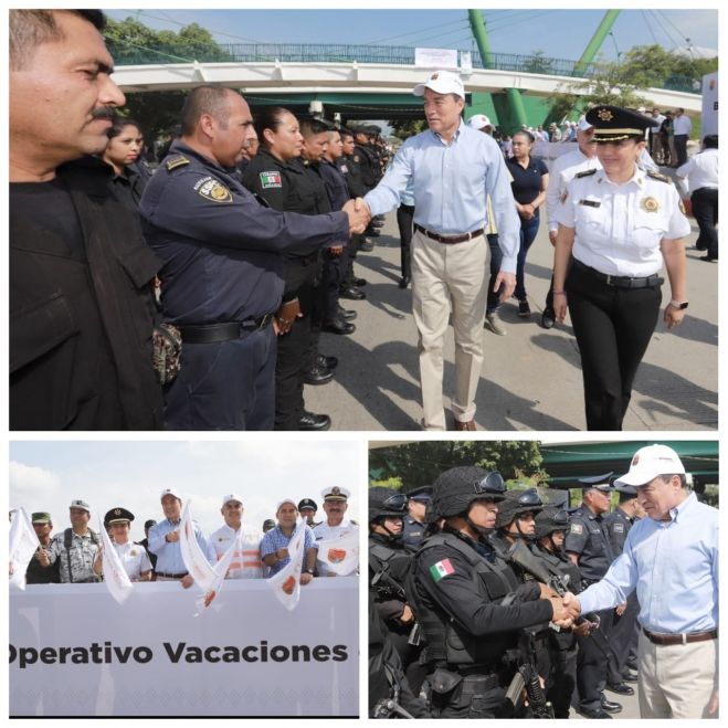 Destaca Rutilio Escand&oacute;n colaboraci&oacute;n institucional para garantizar vacaciones seguras en Chiapas