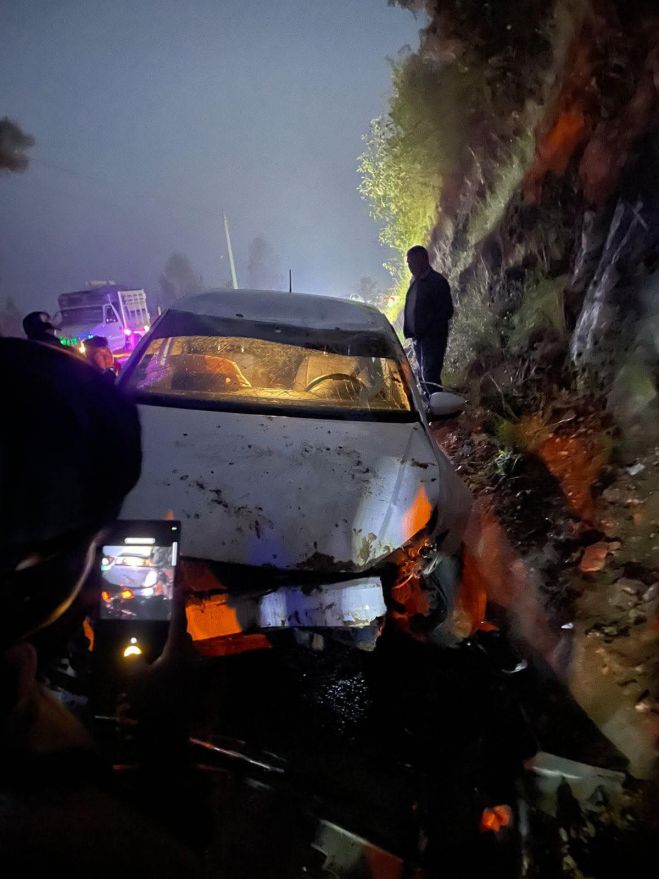 Accidente en Chamula deja un lesionado