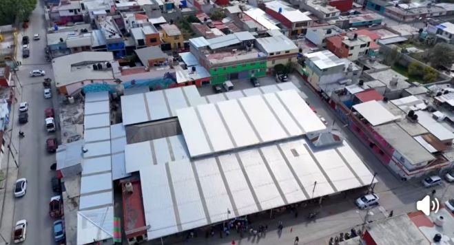 Inaugura Fabiola Ricci rehabilitaci&oacute;n del Mercadito de San Ram&oacute;n