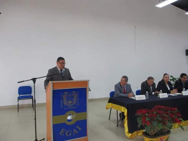 Director de la Escuela de Gesti&oacute;n y Autodesarrollo Ind&iacute;gena presenta informe de actividades 