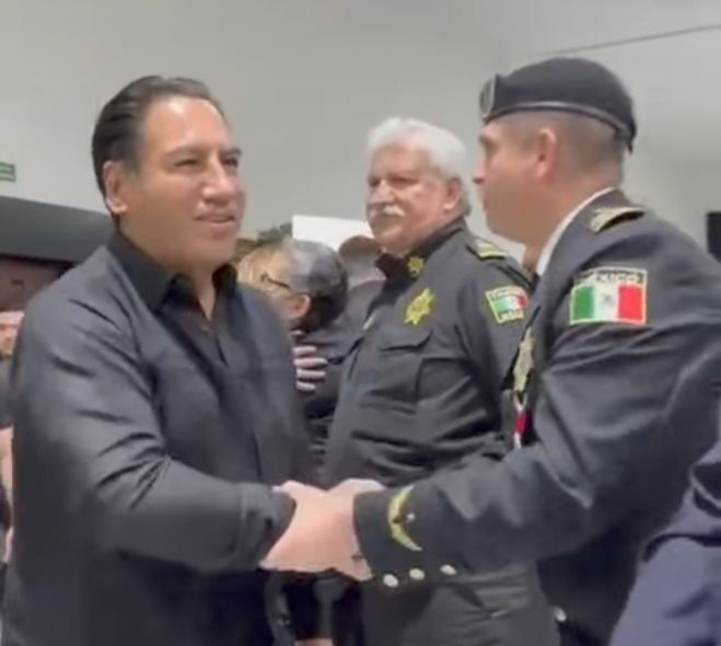Reconoce Eduardo Ramírez compromiso, entrega y vocación de servicio de la policía de Chiapas