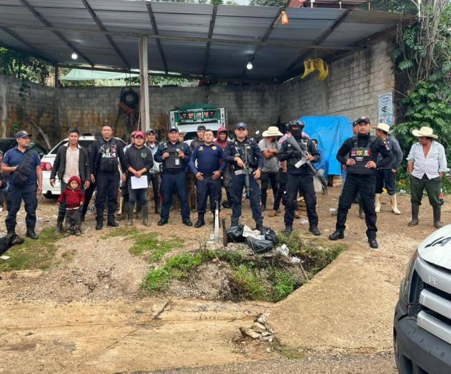 Refuerzan seguridad en carreteras rurales de San Crist&oacute;bal