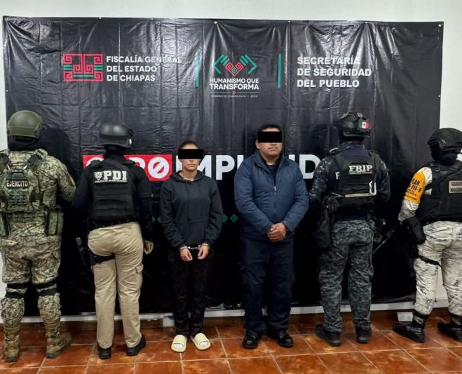Cero Impunidad: dos policías municipales detenidos por el presunto delito de extorsión en San Cristóbal de Las Casas