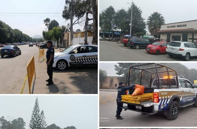 Saldo blanco en panteón municipal de SCLC durante Día de las Madres