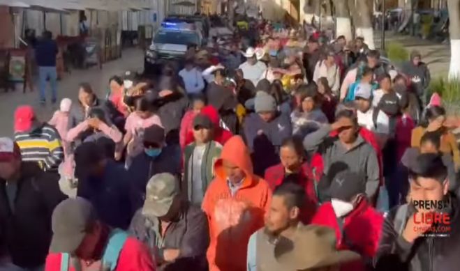 Marchan para exigir la protecci&oacute;n de los humedales