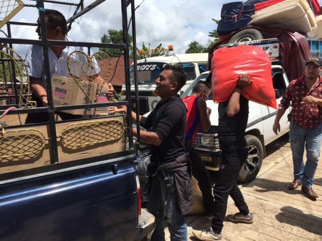 Retornan 53 desplazados a Pantelh&oacute;