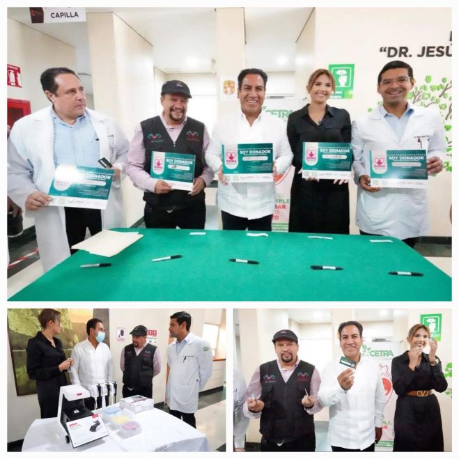 Eduardo Ramírez destaca importancia de fortalecer la cultura de la donación de órganos en Chiapas