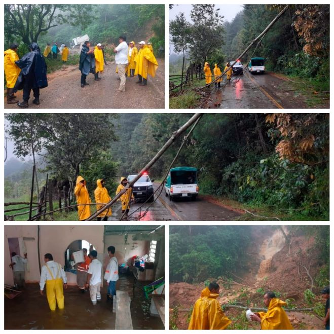 PROTECCI&Oacute;N CIVIL CHIAPAS MANTIENE VIGILANCIA ANTE PRON&Oacute;STICO DE LLUVIAS POR FRENTE FR&Iacute;O NO. 11