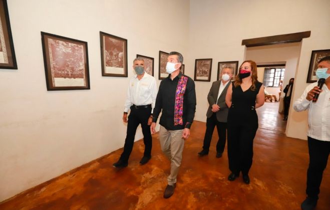 Rutilio Escandón inaugura reconstrucción del Foro Cultural Cafetalero en San Cristóbal de Las Casas