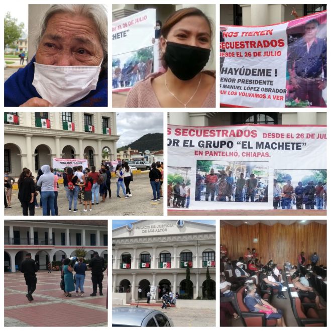 Familiares piden presentaci&oacute;n con vida de los 21 retenidos en Pantelh&oacute;