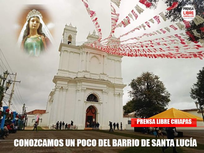 CONOZCAMOS UN POCO DEL BARRIO DE SANTA LUCÍA