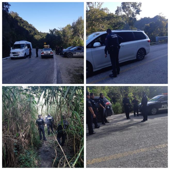 SSyPC suma esfuerzos con Polic&iacute;a Federal para dar seguridad al tramo Palenque-Ocosingo
