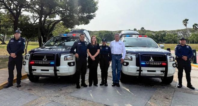 M&aacute;s seguridad para San Crist&oacute;bal: entregan patrullas y equipo t&aacute;ctico