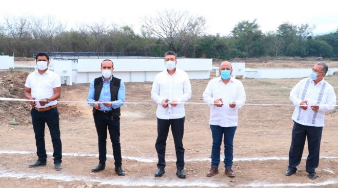 INAUGURAN REHABILITACI&Oacute;N Y AMPLIACI&Oacute;N DE PLANTA DE TRATAMIENTO DE AGUAS RESIDUALES DE SUCHIAPA