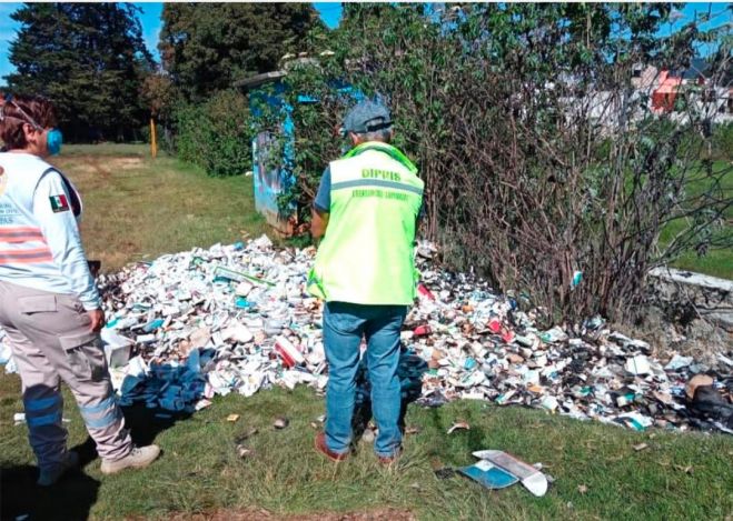 SS GARANTIZA INVESTIGACI&Oacute;N PARA CONOCER ORIGEN DE MEDICAMENTOS INCINERADOS EN SCLC