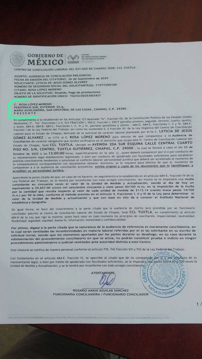 Empleados de la Caja Bosco conciliarán su situación laboral con los representantes legales.
