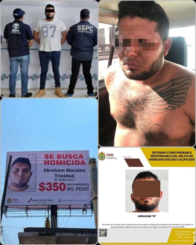 FUE DETENIDO EL DOBLE CERO EN TUXTLA GUTIÉRREZ.