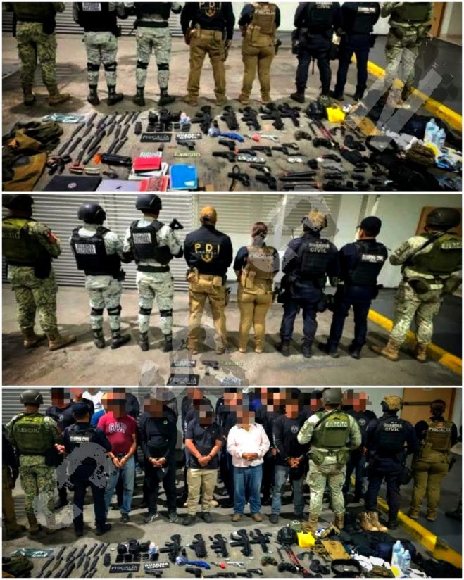 Detienen a 38 seguidores de La Luz del Mundo en campo de adiestramiento militar en Michoac&aacute;n