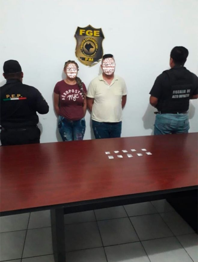 Asegura SSyPC droga en regi&oacute;n Istmo-Costa y detiene a dos presuntos responsables