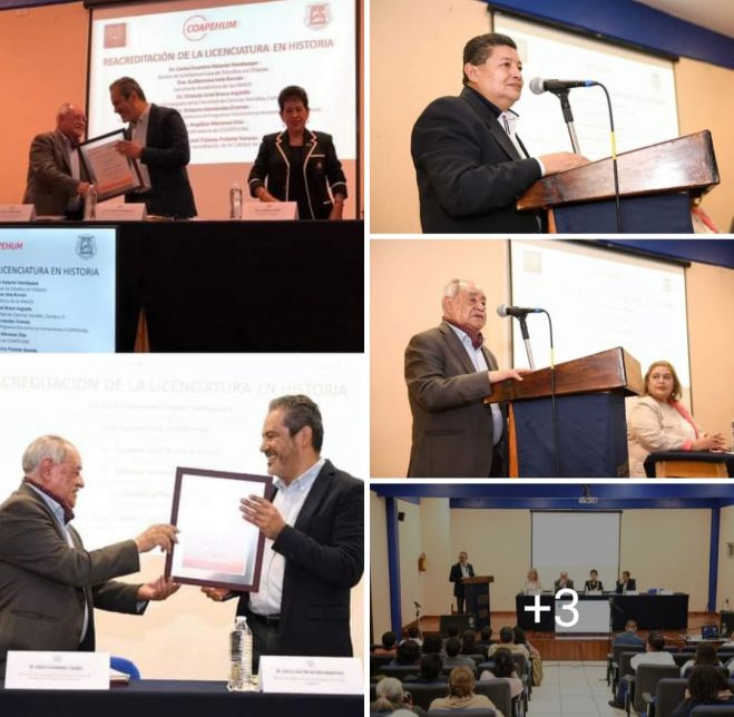 Reacreditan licenciatura en Historia de la Facultad de Ciencias Sociales de la UNACH