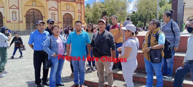 Maestros anuncian movilización y toma de edificios en Tuxtla Gutiérrez