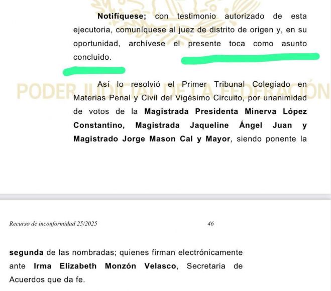 Fue legal la restitución de inmuebles en la Caja Popular San Juan Bosco
