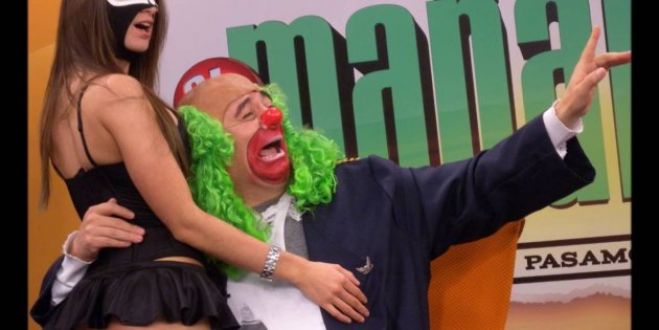 Ingrid Brans, presentadora que interpretó el personaje de la Reata en el programa 'El Mañanero', con Brozo.