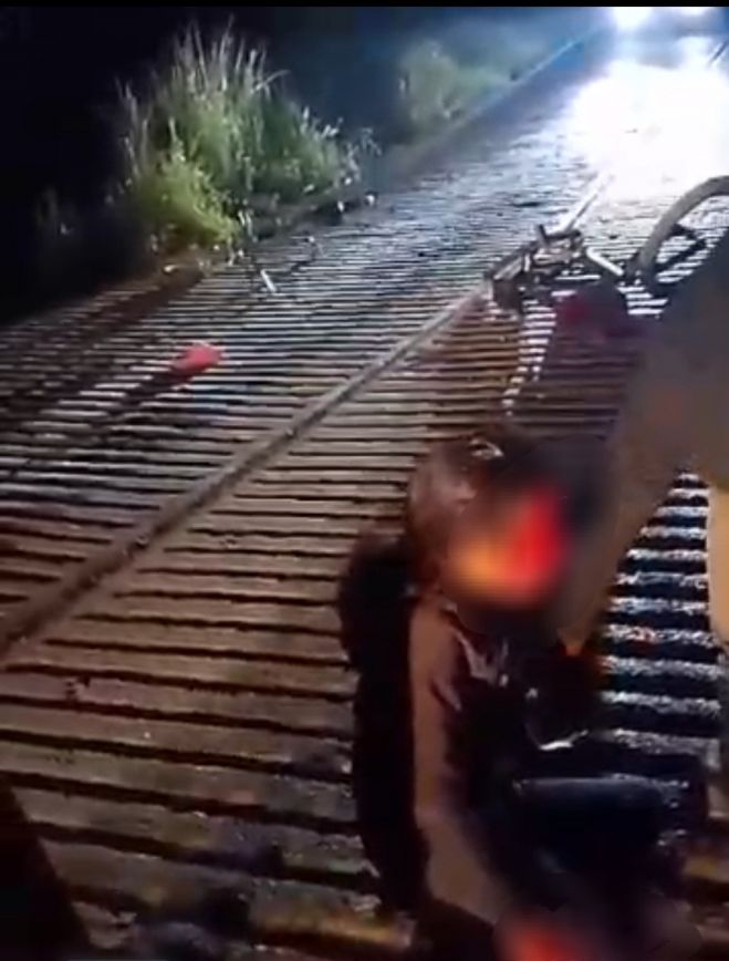 Niños resultan gravemente heridos en accidente de bicicleta en Zinacantán