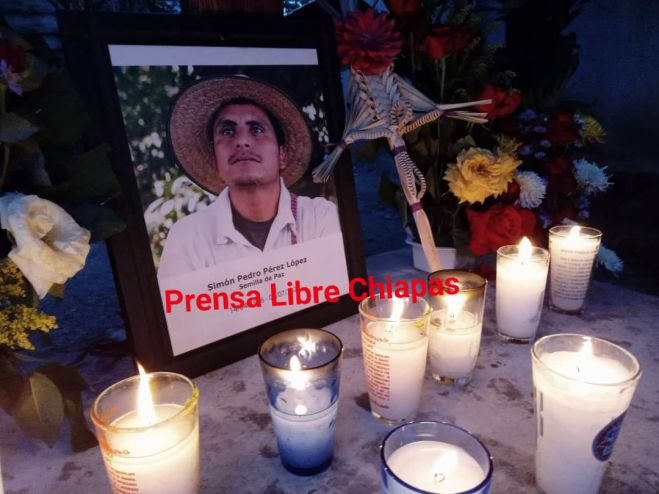Marcharán en Simojovel para recordar la muerte de Simón Pedro