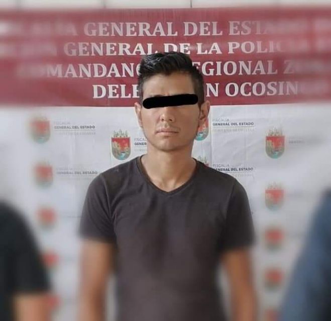 FGE inicia carpeta de investigación y detiene a una persona por Contrabando y Resistencia de Particulares, en Ocosingo
