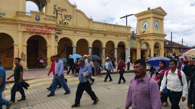 CAOTICO EL DESORDEN POLITICO JURIDICO EN CHIAPAS.