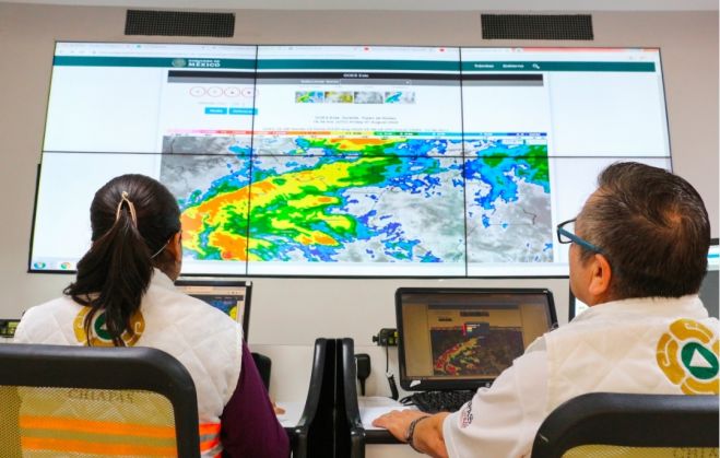 SE PRONOSTICAN LLUVIAS INTENSAS CON DESCARGAS EL&Eacute;CTRICAS PARA CHIAPAS