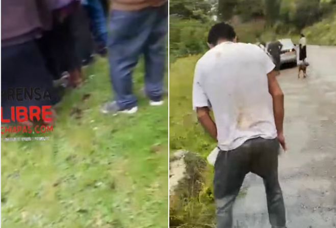 Joven sobrevive tras caer en olla de agua en San Juan Chamula